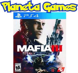 Mafia 3 Playstation Ps4 Fisicos Caja Cerrada