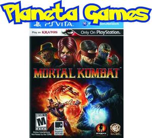 Mortal Kombat Playstation Ps Vita Fisicos Caja Sellada