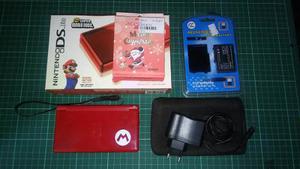 Nintendo Ds Lite Mario Red +acekard