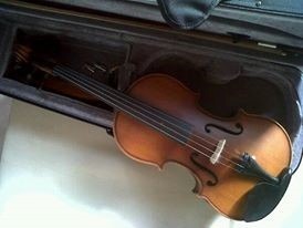 Parquer Vl600 - Violin Macizo C/ Estuche Y Arco