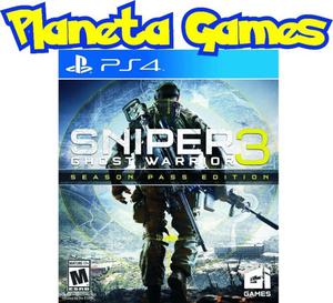Sniper Ghost Warrior 3 Season Pass Edition Playstation Ps4