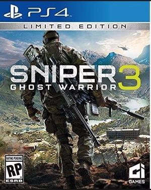 Sniper ghost warrior 3 PS4 NUEVO SELLADO