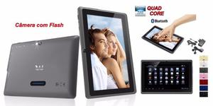 Tablet 7 Wifi Bluetooth 2 Camaras Quad Core Touchscreen