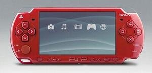 Urgente Psp Portátil Sony Color Rojo En Caja + Juegos