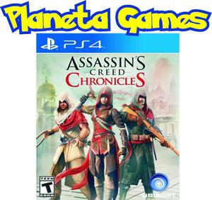 Assassin's Creed Chronicles Playstation Ps4 Fisicos Caja