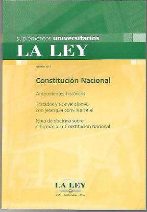 Constitución Nacional - Ed. La Ley - F4