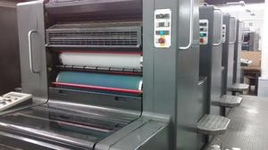 Impresora heildelberg MO 4 Col.  al color CPC tronic de