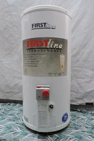Termotanque a gas natural First line 75 l. sin uso con