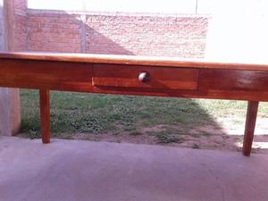 mesa grande de madera