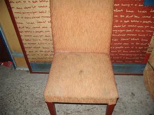 sillas de madera tapizadas