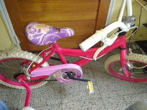 Bicicleta Barbie Rodado 16