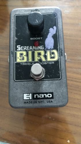 Electro Harmonix Screamin Bird Treble Booster Permuto