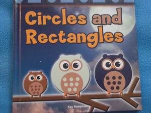 English Book For Kids. Circles And Rectangles