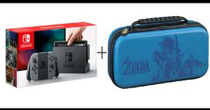 Nintendo switch gris más funda zelda exclusiva