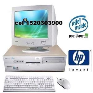 Pc completa hp vectra - Monitor crt 14