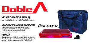 Pedalboard Doble A® - Modelo Eco 60-4 (incluye Estuche)