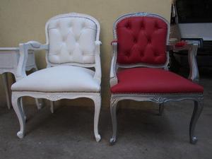 SILLON LUIS XV ESTILO FRANCES