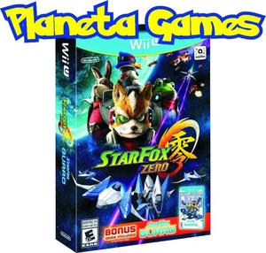 Star Fox Zero Nintendo Wii U Nuevos Caja Cerrada