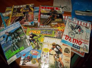 revistas varias de bicicletas