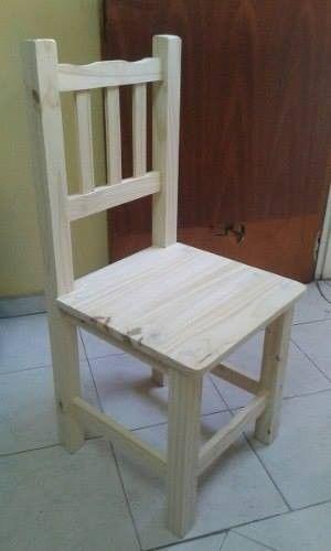 silla de pino