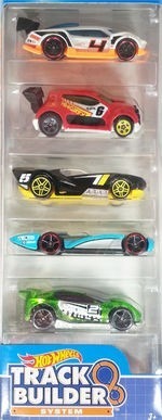 Autitos Hot Wheels Pack X 5 Autos