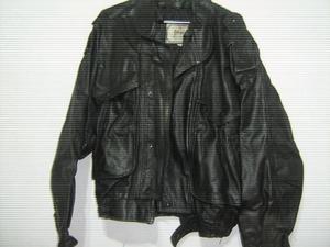 Campera de cuero para hombre