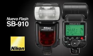 Flash Nikon SB910 poquisimo uso