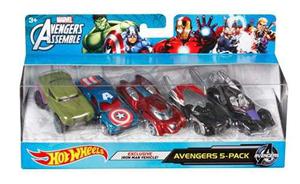 Hotwheels Edición Limitada Avengers, Nuevo Caja Cerrada Kit