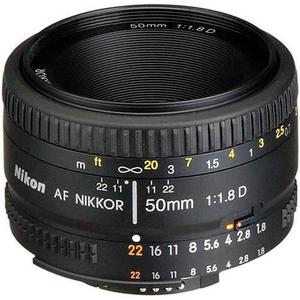 Lente Nikon Rápido Af 50mm F/1.8d garantia OFERTA