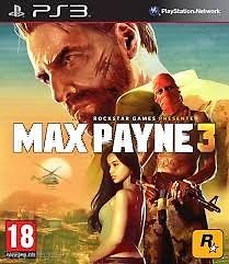 Max Payne 3 PS3 usado