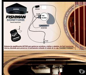 Micrófono FISHMAN SONITONE para guitarra acústica o