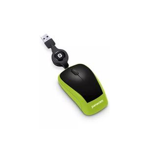 Mouse Panacom Verde Retráctil