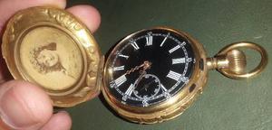 Reloj Bolsillo 3 Tapas Oro 18k 116 Gs Humbert Ramuz Ca 