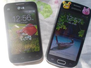 VENDO o PERMUTO (samsung galaxy trend lite y LG L40 tv)