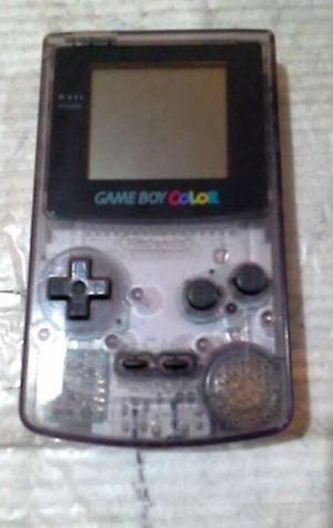 Game Boy Color Transparente -Sin Tapita-