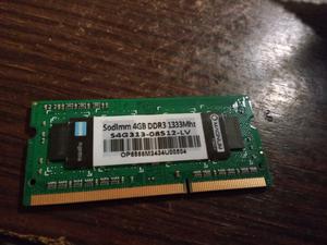 Memoria ram DDR3 4GB SODDIM