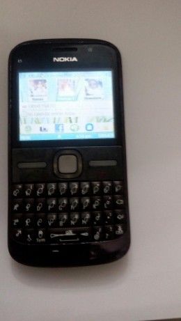 NOKIA E 500, CAMARA DE 5 MPX, FLASH LED, WHASAPP Y TODAS LAS