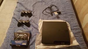 Ps3 con 3 joystick y 6 juegos