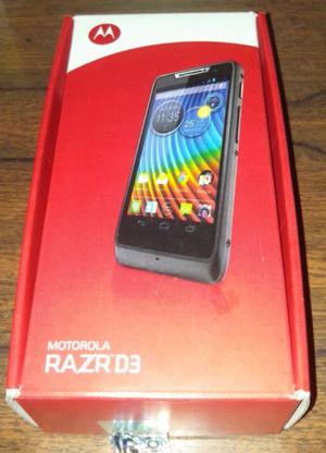 Vendo Motorola RAZR D3 *Libre & Sin Uso*