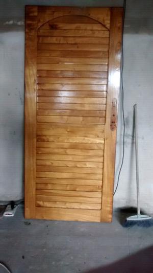 Vendo puerta de cedro excelente nueva para frente sin marco
