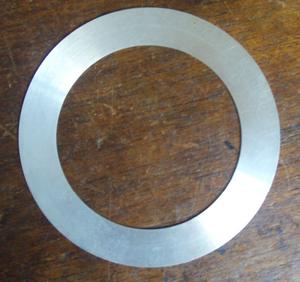 aro de aluminio para bandeja tocadiscos 14 y 2o cm