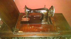 MAQUINA DE COSER SINGER ANTIGUA COMPLETA FUNCIONANDO