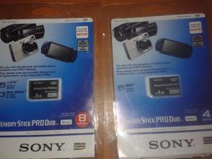 Memory Stick Pro Duo 8gb Sony - camaras digitales filmadoras