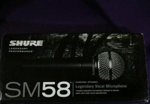 Microfo SHURE M58 para voces nuevo