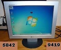 Monitor Lcd 15" LG LS Plateado Res  x 768