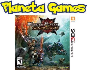 Monster Hunter Generations Nintendo 3ds Nuevos Caja Cerrada
