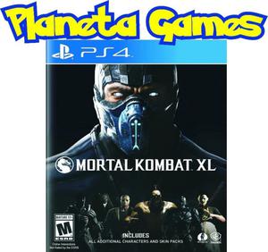 Mortal Kombat XL Playstation Ps4 Fisicos Caja Sellada