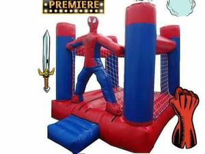 Castillo Inflable Hombre Araña Fabrica Mi Duende Benjamin