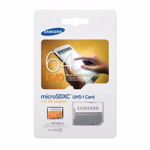 Memoria Micro Sd Xc Samsung Evo 64gb