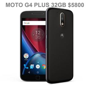 Motorola Moto g4 plus 4g 32gb 3gb ram 5.5pulg hd Libre